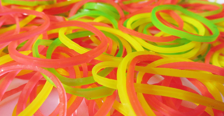 Rubber Bands from the manufacturer